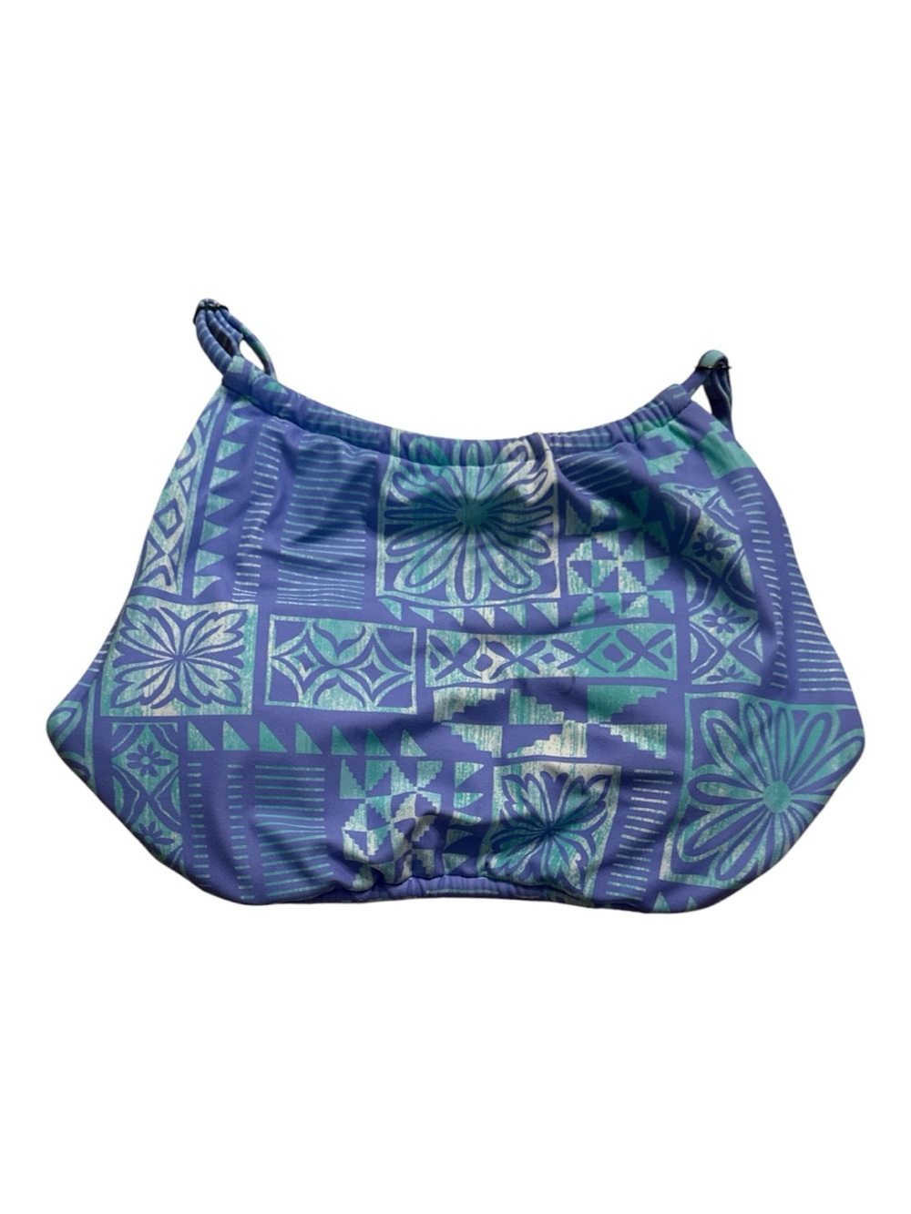 O’Neill Purple & Teal Patterned Halter Top only Swimsuit Size Small NWT
